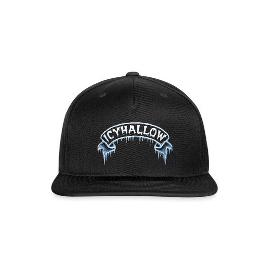 ICY RIBBON CAP - black