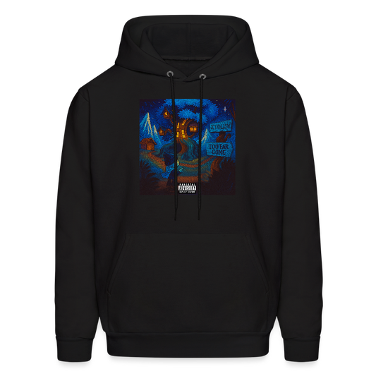 TOO FAR GONE HOODIE - black