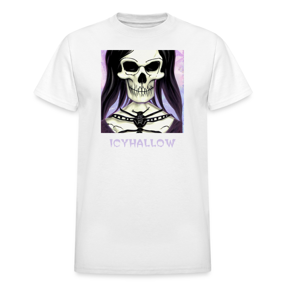icyhallow ###purpsky Tee - white