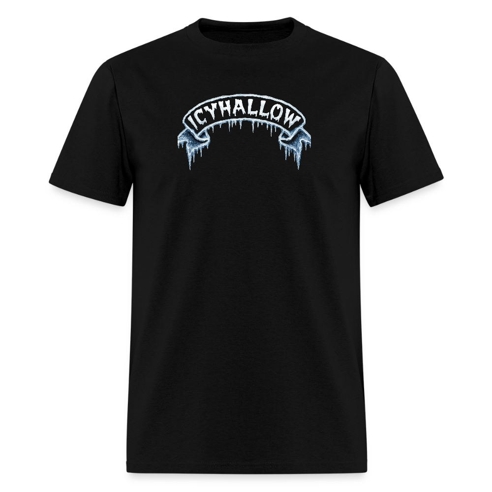 ICY BIG RIBBON TEE - black