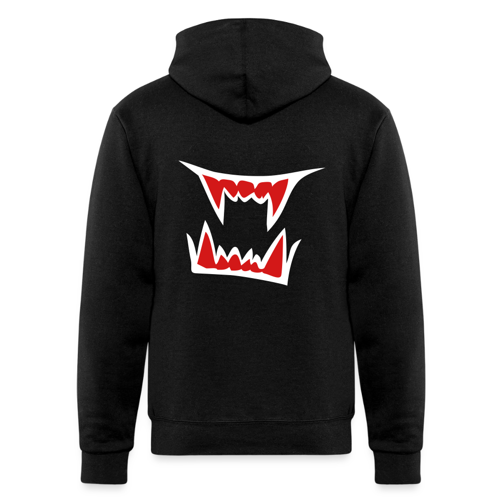 *NEW* ICYHALLOW SKULL+FANGS HOODIE BLACK - black