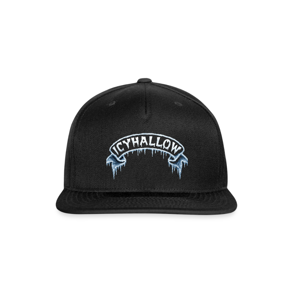 ICY RIBBON CAP - black